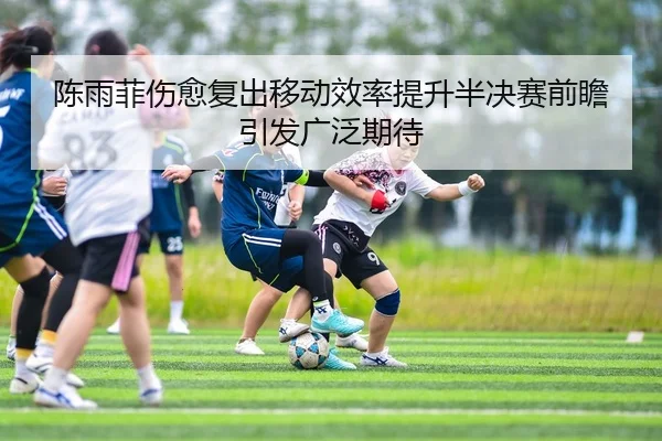 陈雨菲伤愈复出移动效率提升半决赛前瞻引发广泛期待