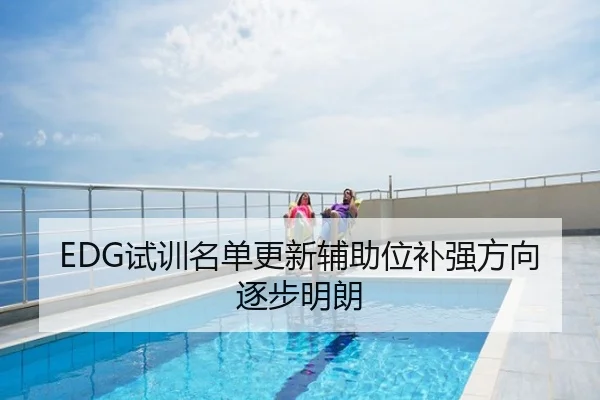 EDG试训名单更新辅助位补强方向逐步明朗